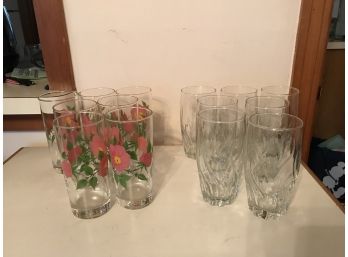 2 Sets Drinking Glasses