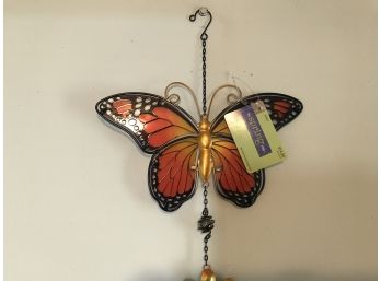 NEW W/tag Butterfly Wind Chime