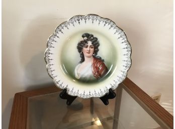 Scalloped Plate By Johnson Bros. England  - VERY OLD MARK