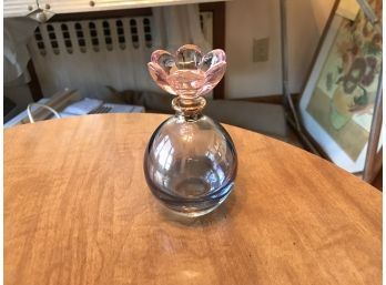 Illusions Perfume Bottle ~ Italy ~ Flower Stopper