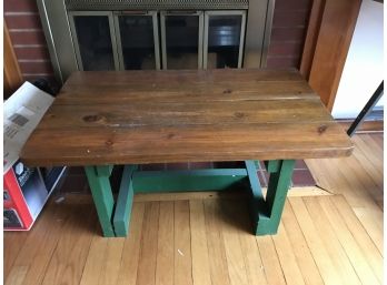 Heavy Wood Coffee Table