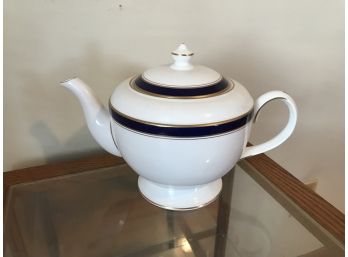 Royal Worcester Howard Blue Teapot ~ MINT ~