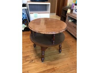 2 Tier Accent Table  Very Solid