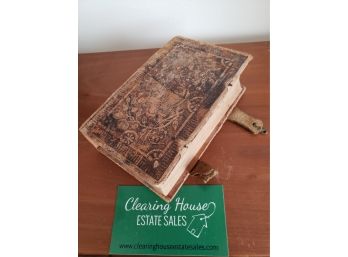 Mini 1888 Leather Bound German Bible