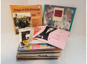Mixed Collection Of English And German Vinyl