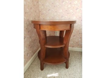 Vintage Wood Bedside Table