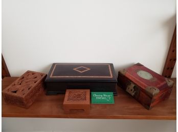Collection Of Decorative Boxes
