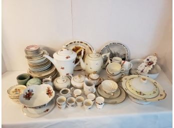 Large Mixed Dinner Ware Lot