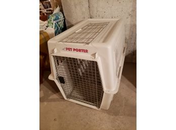 Petmate Portable Pet Crate Like New Cond