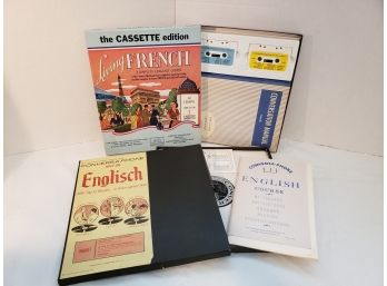 Vintage Learn A Language  Vinyl  And Cassette Tapes