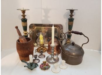 Selection Of Antique And Vintage Items