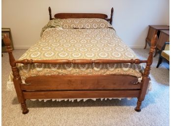 Vintage Full Size Bed With Or Without Mattress Set