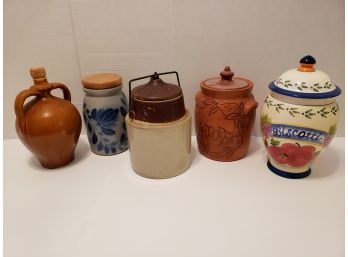 Asst Decorative Jar Lot