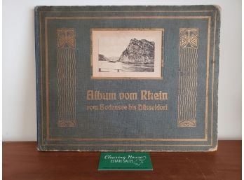 Antique German Book On Dusseldorf