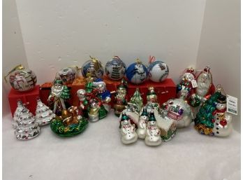 Wonderful Collection Of Christmas Ornaments . Lot# 3