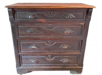 Antique Eastlake Style Chest Of Drawer.