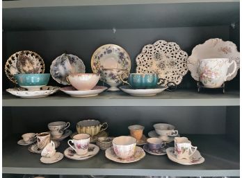 Collection Of Cups And Saucers.