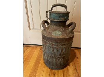 Vintage Five Gallon  Gasoline Can.