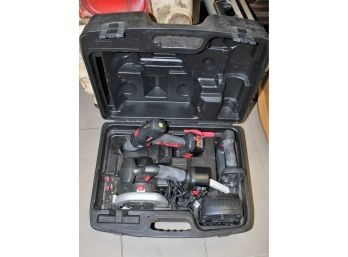 Craftsman 19.2V Three Tool Battery Operated Tool Set W/Charger
