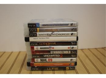 Mixed Lot Of Eleven PS3 Playstation 3 Video Games