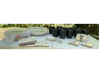 Mugs , Plates, Coasters, Salt And Pepper, Hot Plates, Etc.