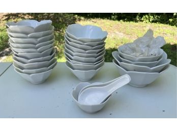 Petal Bowls And Spoon Rests