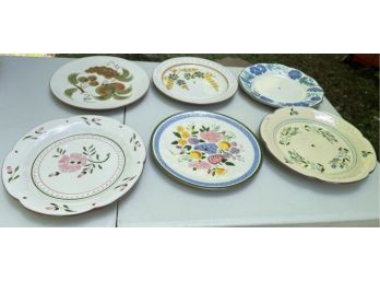 Six Cake Plates- Stangl