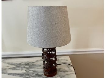 Dragonfly Designed Metal Table Lamp