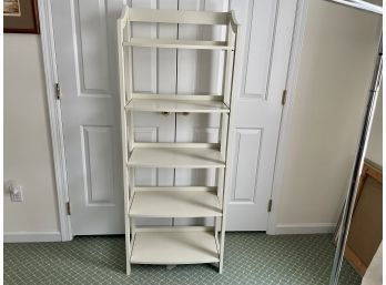 Five Level Folding Shelving Unit