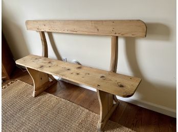 Rustic 5' Pine Bench