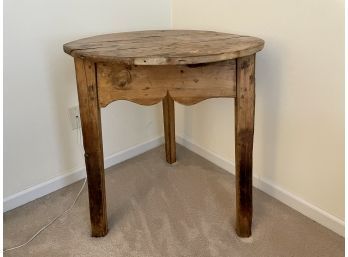 Fabulous Antique Tripod Wood Table