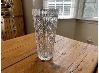 Vintage Waterford 'Killeen' Crystal 12' Vase