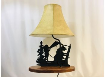 Rocky Mountain Metal Art Table Lamp