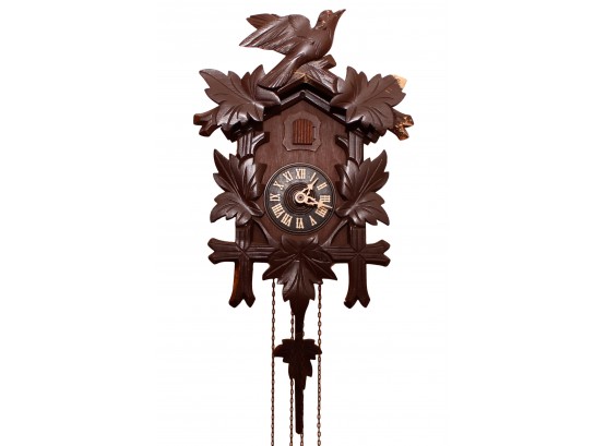 Vintage West Germany Wood Cuckoo Clock