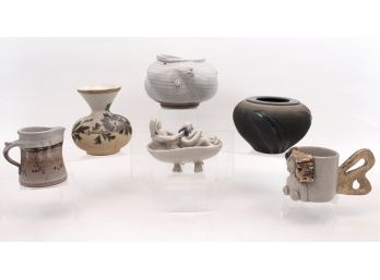 Studio Ceramics New And Vintage Including Han Lee Deflating Bowl (HanLeeArt.com)
