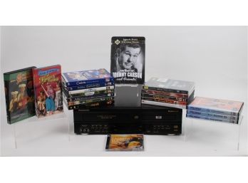 Panasonic DVD Model No. PV-D4742 + DVD Movies