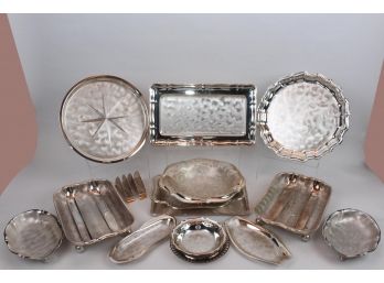 A Collection Of WMF Württembergische Metallwarenfabrik Ikora Silverplate Tableware