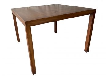 Edward Wormley For Dunbar, Parsons Style Mid Century Modern Square Dinning Table.