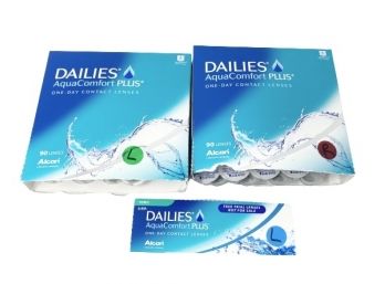 Lot Of Dailies Aqua Comfort Plus Contact Lenses