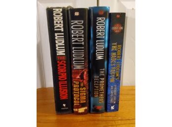 Set Of 4 Robert Ludlum Novels