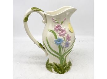 A Springtime Meadow Pitcher