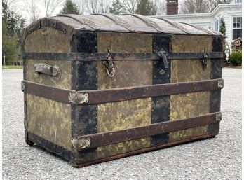 An Turn Of The Century Travel Trunk