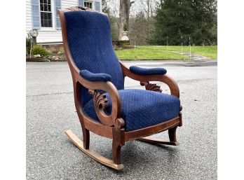 An Art Nouveau Parlor Rocker (Restored)