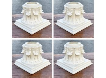 4 Pieces Corinthian Column Capitals From Pacific Woodworking Endurastone Resale $350/each