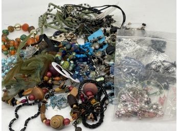 A Large Ladies' Costume Jewelry Assortment