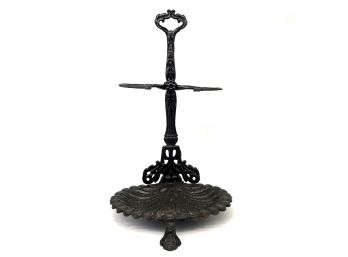 An Antique Cast Iron Umbrella Stand