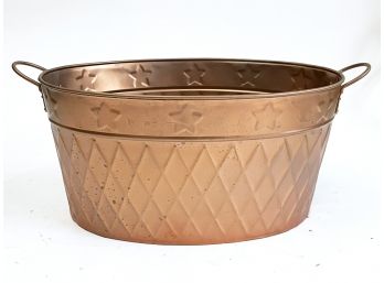 A Large Copper Drinks, Or Ice Bucket