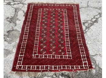 A Vintage Bokhara Rug - AS IS