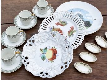 Vintage Limoges And More Ceramics - Salt Cellars And More