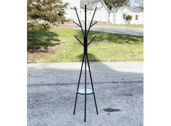 A Modern Metal Coat Rack